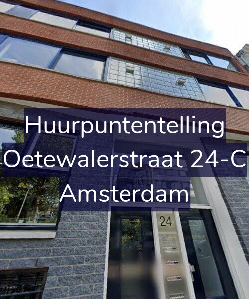 Foto gevel Huurpuntentelling voor Oetewalerstraat 24-C, Amsterdam