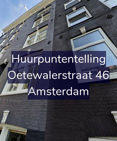 Foto gevel Huurpuntentelling voor Oetewalerstraat 46, Amsterdam