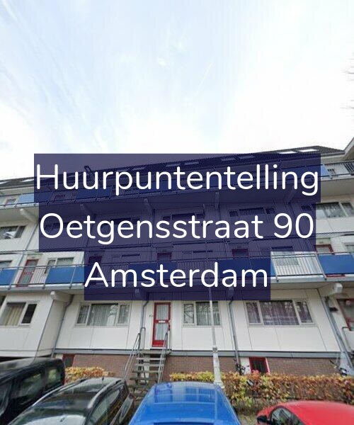Foto gevel Huurpuntentelling voor Oetgensstraat 90, Amsterdam