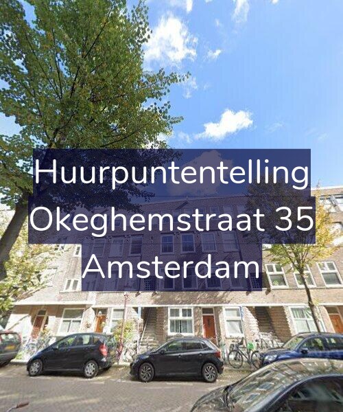 Foto gevel Huurpuntentelling voor Okeghemstraat 35, Amsterdam