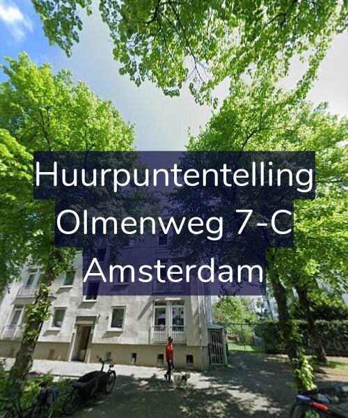 Foto gevel Huurpuntentelling voor Olmenweg 7-C, Amsterdam