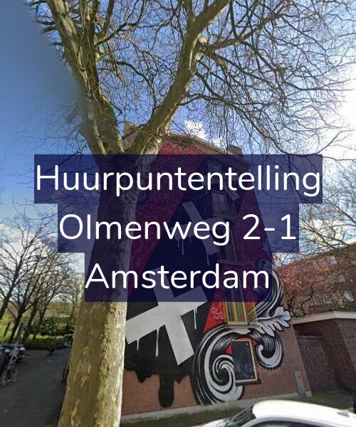 Foto gevel Huurpuntentelling voor Olmenweg 2-1, Amsterdam