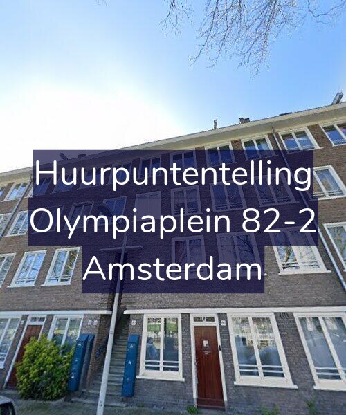 Foto gevel Huurpuntentelling voor Olympiaplein 82-2, Amsterdam