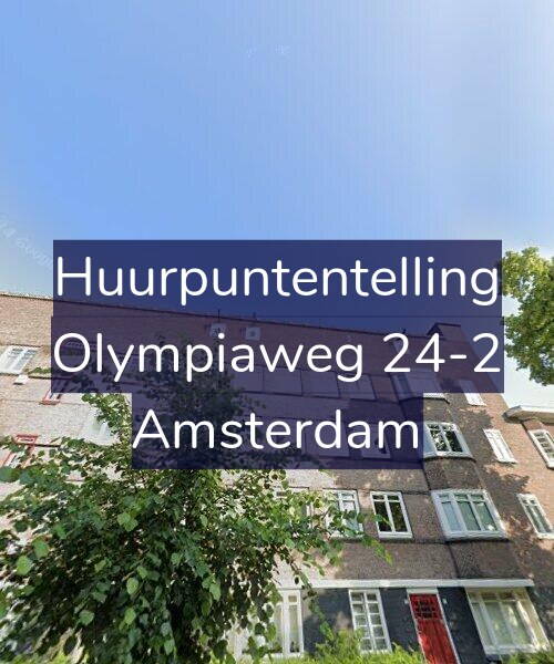 Foto gevel Huurpuntentelling voor Olympiaweg 24-2, Amsterdam