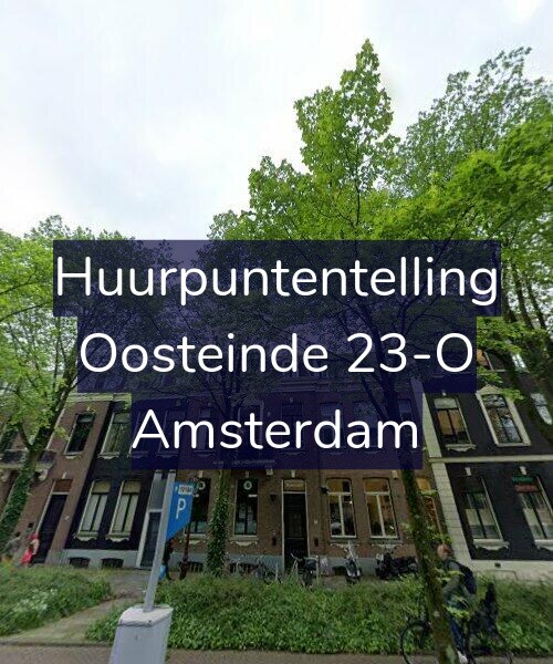 Foto gevel Huurpuntentelling voor Oosteinde 23-O, Amsterdam