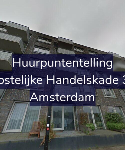 Foto gevel Huurpuntentelling voor Oostelijke Handelskade 31, Amsterdam