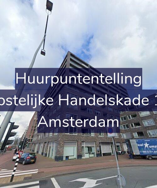 Foto gevel Huurpuntentelling voor Oostelijke Handelskade 15, Amsterdam