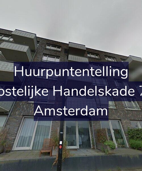 Foto gevel Huurpuntentelling voor Oostelijke Handelskade 79, Amsterdam