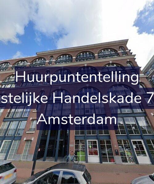 Foto gevel Huurpuntentelling voor Oostelijke Handelskade 743, Amsterdam