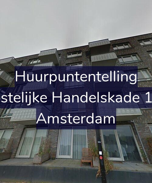 Foto gevel Huurpuntentelling voor Oostelijke Handelskade 107, Amsterdam