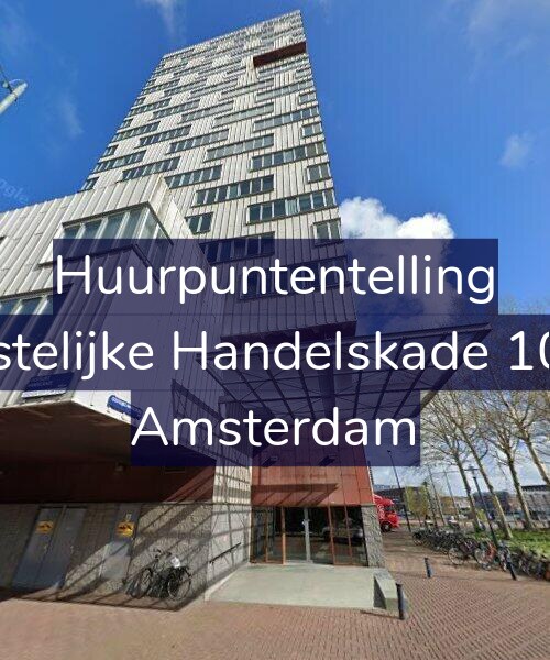 Foto gevel Huurpuntentelling voor Oostelijke Handelskade 1079, Amsterdam