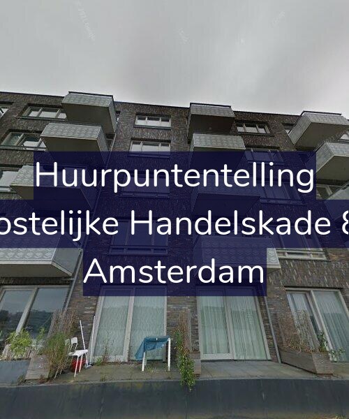 Foto gevel Huurpuntentelling voor Oostelijke Handelskade 81, Amsterdam