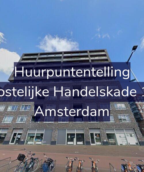 Foto gevel Huurpuntentelling voor Oostelijke Handelskade 17, Amsterdam