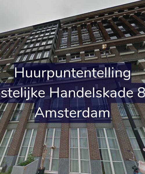 Foto gevel Huurpuntentelling voor Oostelijke Handelskade 889, Amsterdam