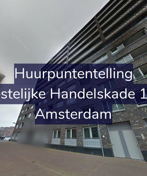Foto gevel Huurpuntentelling voor Oostelijke Handelskade 119, Amsterdam