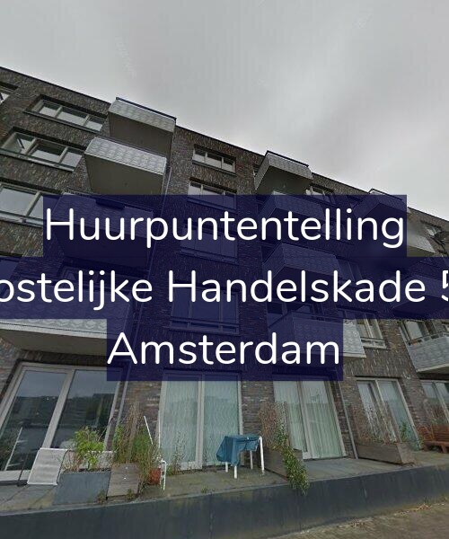Foto gevel Huurpuntentelling voor Oostelijke Handelskade 57, Amsterdam