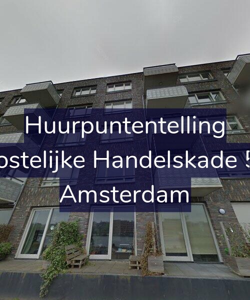 Foto gevel Huurpuntentelling voor Oostelijke Handelskade 53, Amsterdam