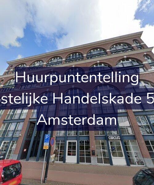 Foto gevel Huurpuntentelling voor Oostelijke Handelskade 583, Amsterdam