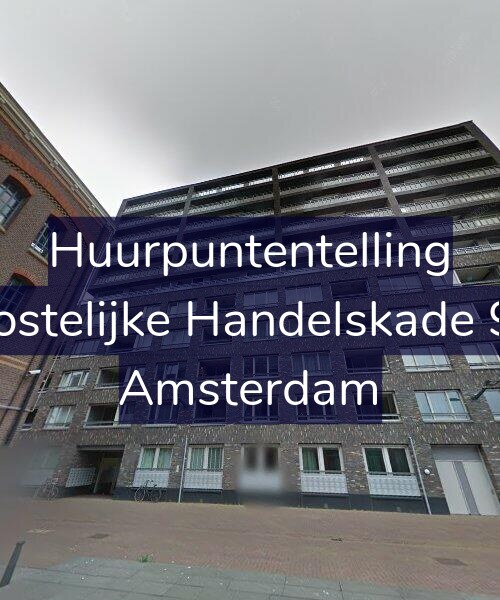 Foto gevel Huurpuntentelling voor Oostelijke Handelskade 95, Amsterdam