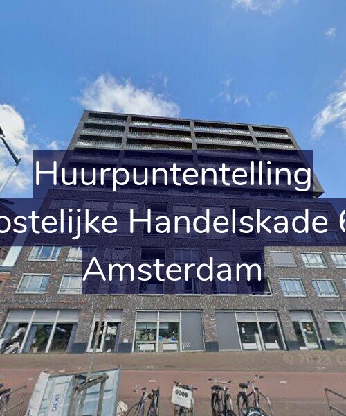 Foto gevel Huurpuntentelling voor Oostelijke Handelskade 67, Amsterdam