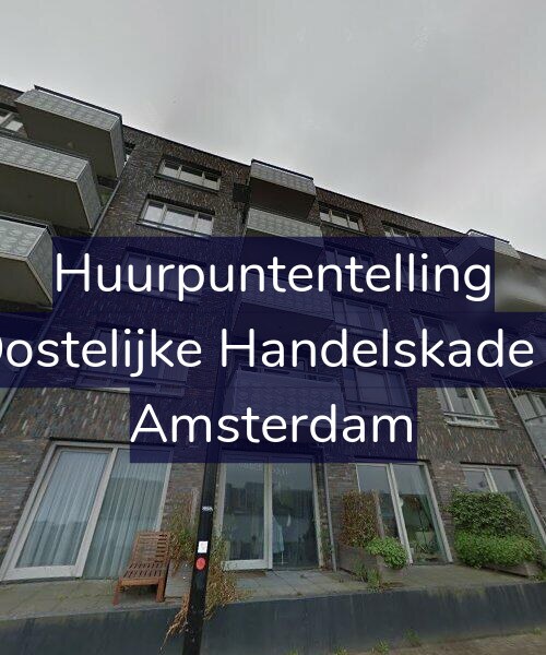 Foto gevel Huurpuntentelling voor Oostelijke Handelskade 7, Amsterdam