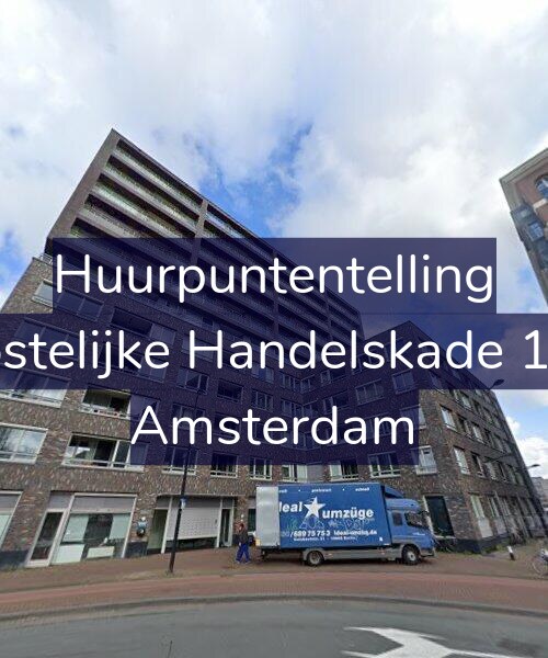 Foto gevel Huurpuntentelling voor Oostelijke Handelskade 127, Amsterdam