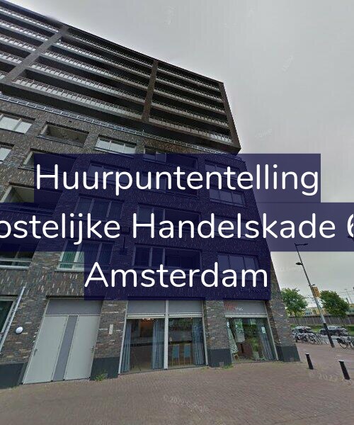 Foto gevel Huurpuntentelling voor Oostelijke Handelskade 69, Amsterdam