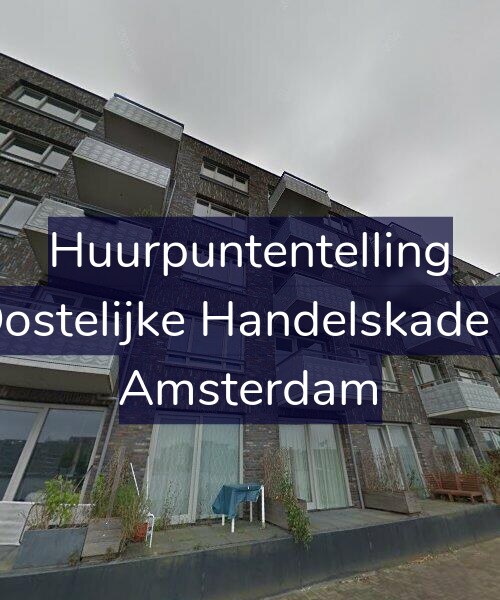 Foto gevel Huurpuntentelling voor Oostelijke Handelskade 9, Amsterdam