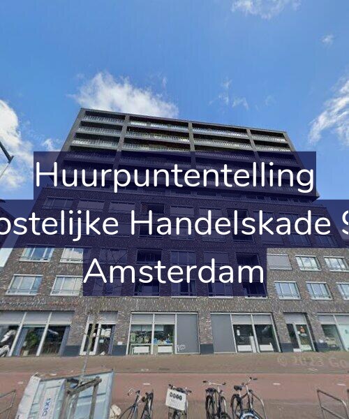 Foto gevel Huurpuntentelling voor Oostelijke Handelskade 91, Amsterdam