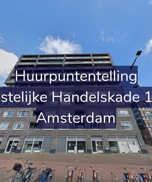 Foto gevel Huurpuntentelling voor Oostelijke Handelskade 113, Amsterdam