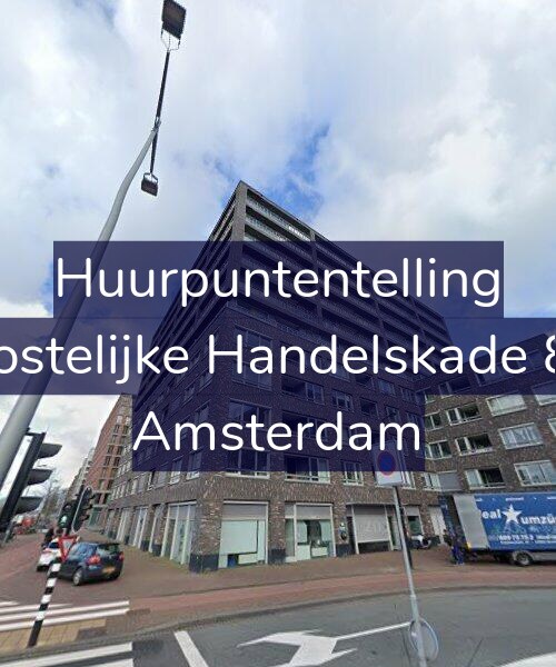 Foto gevel Huurpuntentelling voor Oostelijke Handelskade 87, Amsterdam