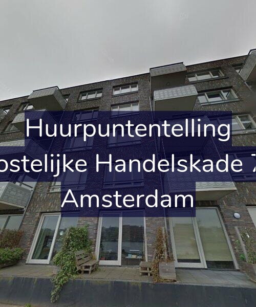 Foto gevel Huurpuntentelling voor Oostelijke Handelskade 77, Amsterdam