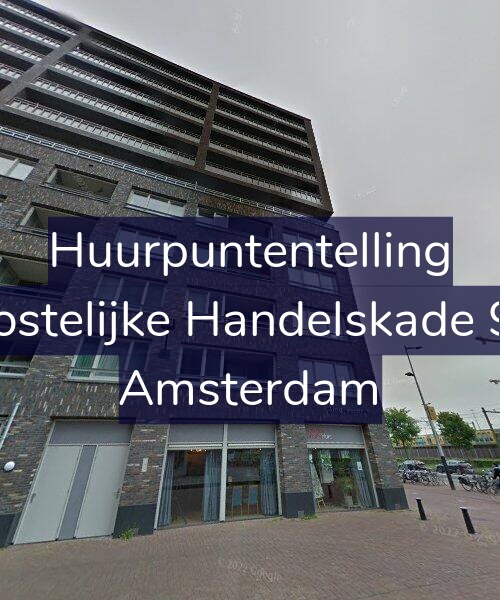 Foto gevel Huurpuntentelling voor Oostelijke Handelskade 93, Amsterdam