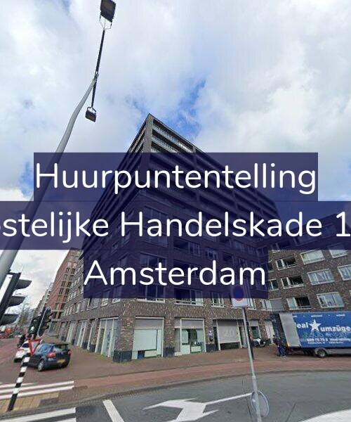 Foto gevel Huurpuntentelling voor Oostelijke Handelskade 111, Amsterdam