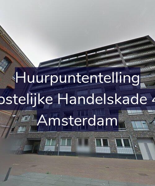 Foto gevel Huurpuntentelling voor Oostelijke Handelskade 47, Amsterdam