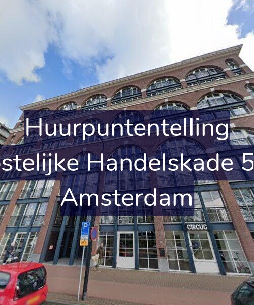 Foto gevel Huurpuntentelling voor Oostelijke Handelskade 581, Amsterdam