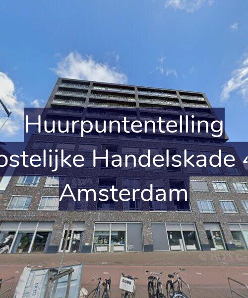 Foto gevel Huurpuntentelling voor Oostelijke Handelskade 43, Amsterdam