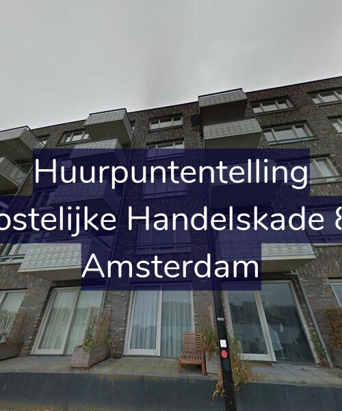 Foto gevel Huurpuntentelling voor Oostelijke Handelskade 83, Amsterdam