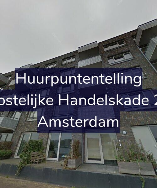 Foto gevel Huurpuntentelling voor Oostelijke Handelskade 29, Amsterdam