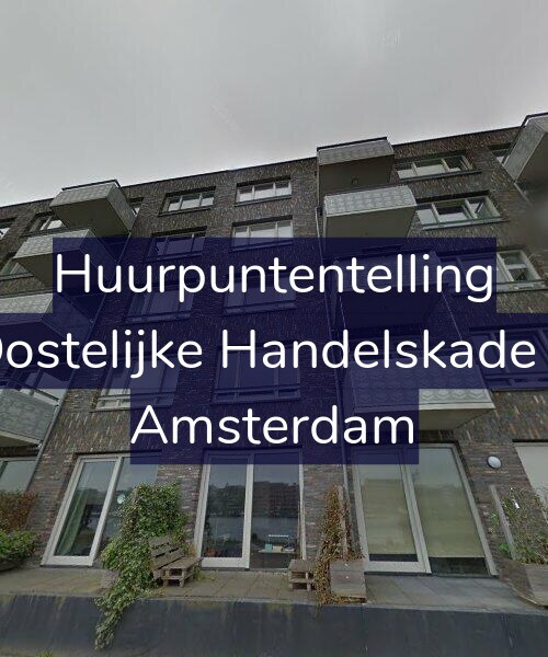 Foto gevel Huurpuntentelling voor Oostelijke Handelskade 5, Amsterdam