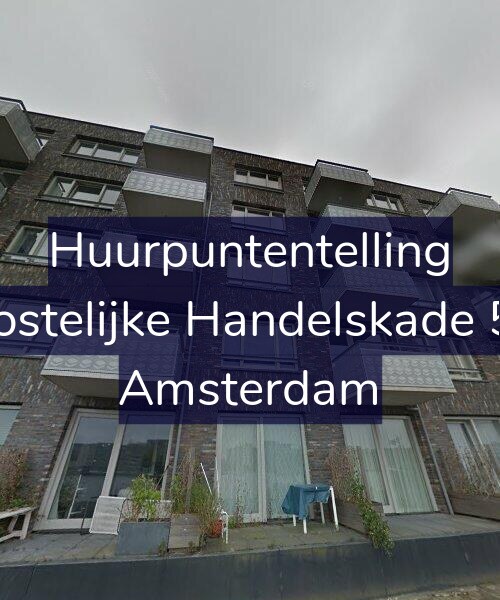 Foto gevel Huurpuntentelling voor Oostelijke Handelskade 59, Amsterdam