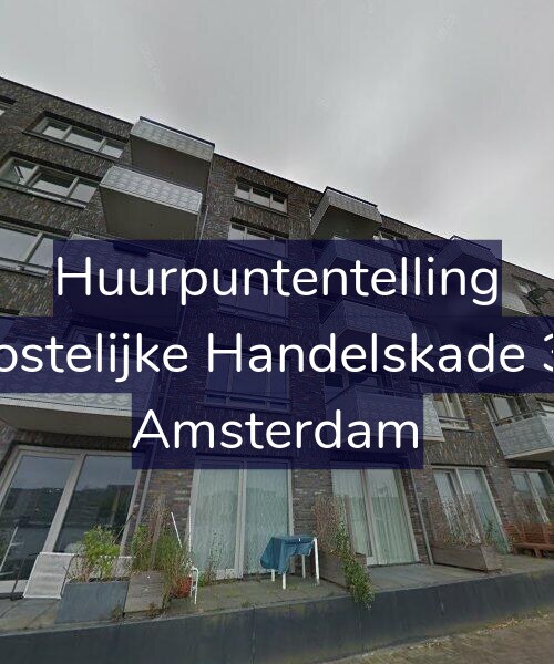 Foto gevel Huurpuntentelling voor Oostelijke Handelskade 33, Amsterdam