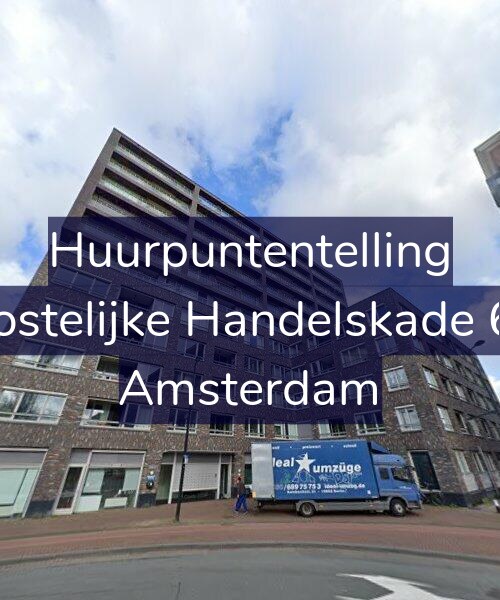 Foto gevel Huurpuntentelling voor Oostelijke Handelskade 61, Amsterdam