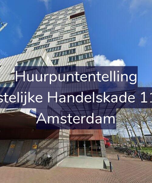 Foto gevel Huurpuntentelling voor Oostelijke Handelskade 1113, Amsterdam