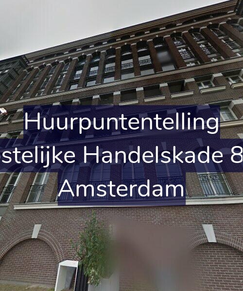 Foto gevel Huurpuntentelling voor Oostelijke Handelskade 851, Amsterdam