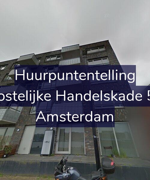 Foto gevel Huurpuntentelling voor Oostelijke Handelskade 51, Amsterdam
