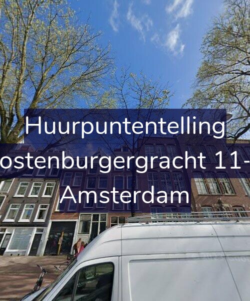 Foto gevel Huurpuntentelling voor Oostenburgergracht 11-C, Amsterdam