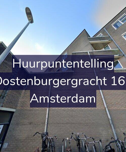 Foto gevel Huurpuntentelling voor Oostenburgergracht 163, Amsterdam