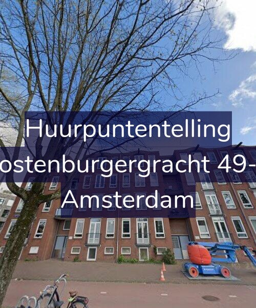 Foto gevel Huurpuntentelling voor Oostenburgergracht 49-D, Amsterdam
