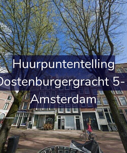 Foto gevel Huurpuntentelling voor Oostenburgergracht 5-1, Amsterdam